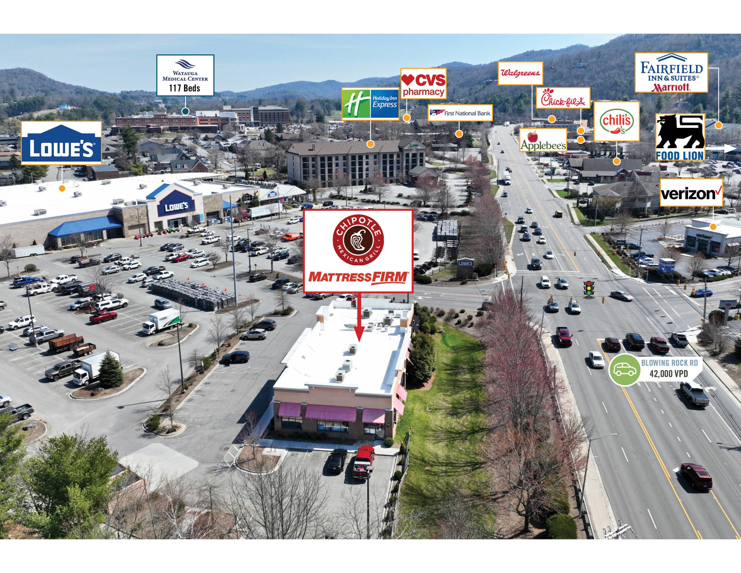 Chipotle & Mattress Firm , photo 4