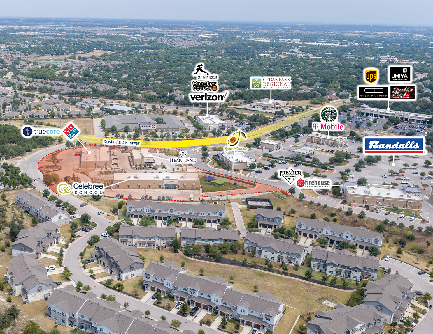 Heartland Dental, Celebree, Domino's & True Core Fitness, photo 3