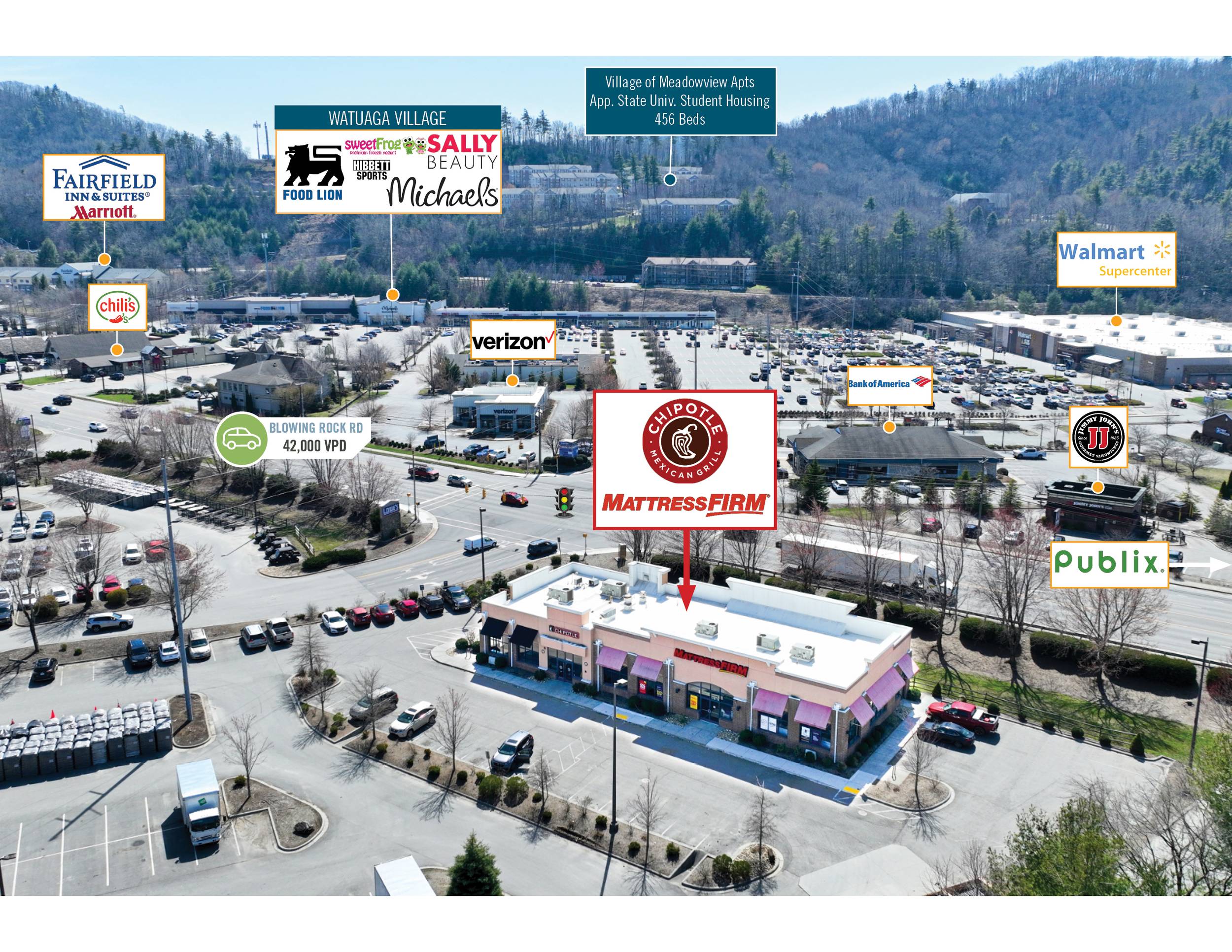 Chipotle & Mattress Firm , photo 3
