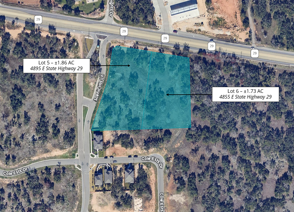 Hwy 29 Commercial Frontage Land