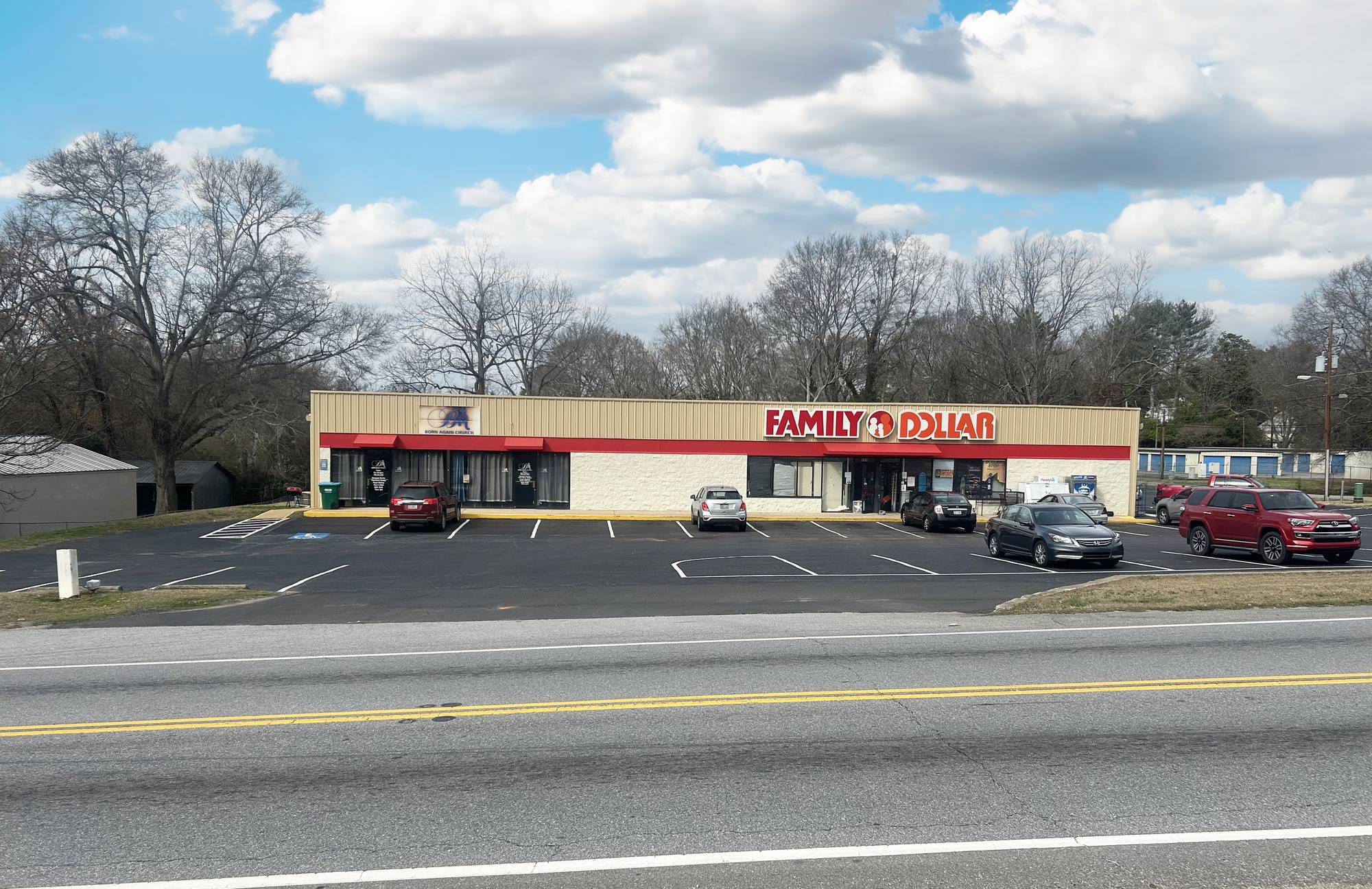 Family Dollar Strip