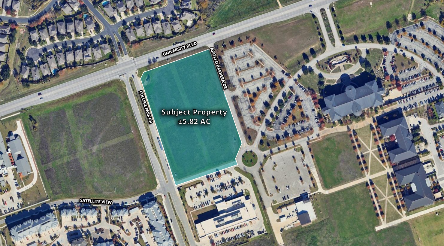 ±5.82 Acres Available for Retail Development within the Avery Centre Planned Unit Development