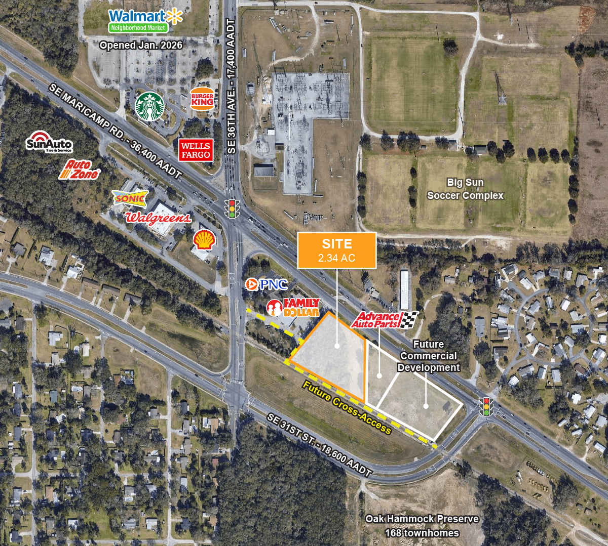 SE Maricamp Road and SE 31st Street