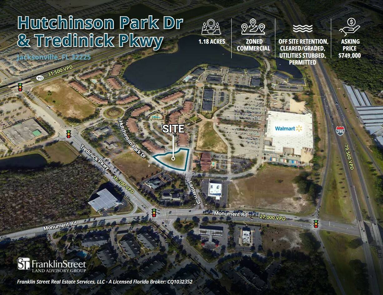 Hutchinson Park Dr & Tredinick Pkwy | Commercial Development Site
