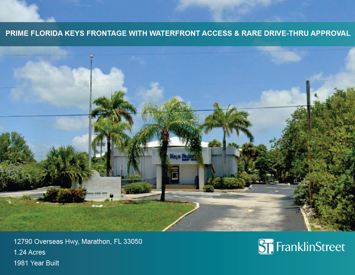 Prime Florida Keys Frontage with Waterfront Access & Rare Drive-Thru Approval