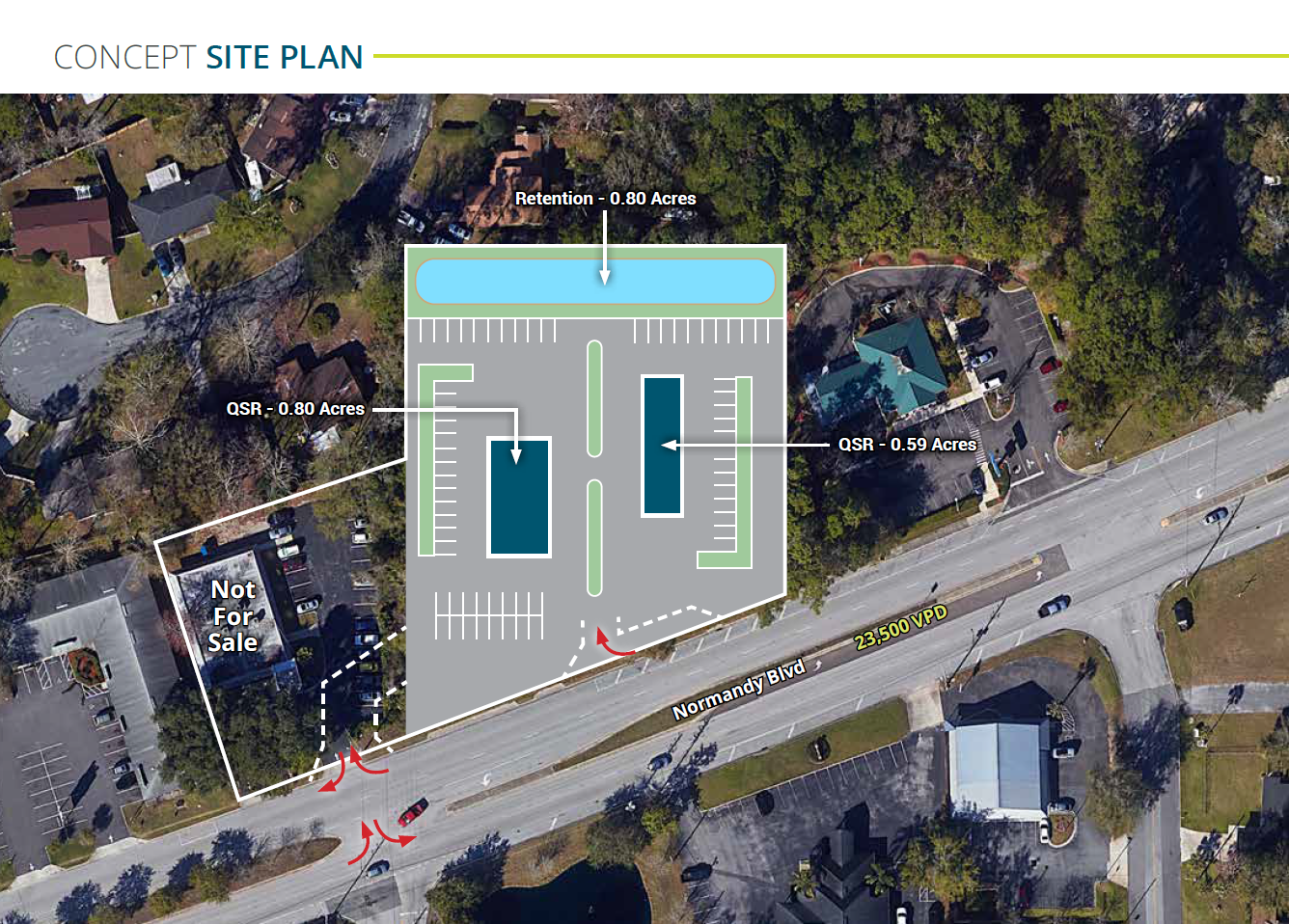 Normandy Blvd | Jacksonville FL 1.74 Acres, photo 3