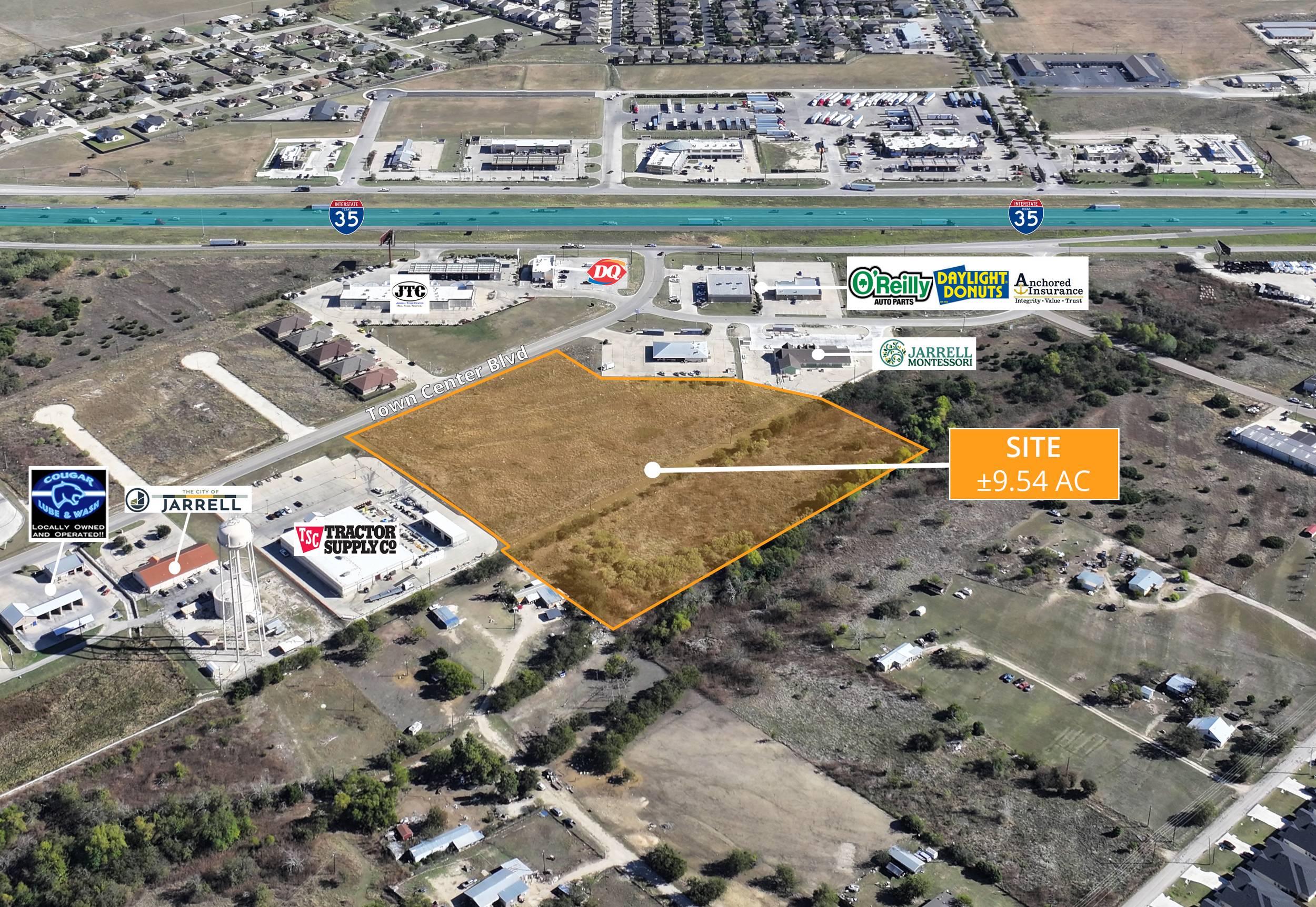 Multifamily Development Land in Jarrell, TX