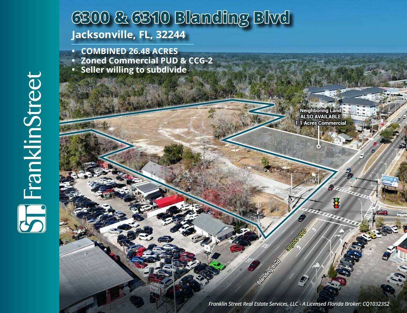 6100 and 6310 Blanding Blvd | Jacksonville, FL 